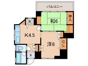 ＴＯＷＮ・Ｗの物件間取画像